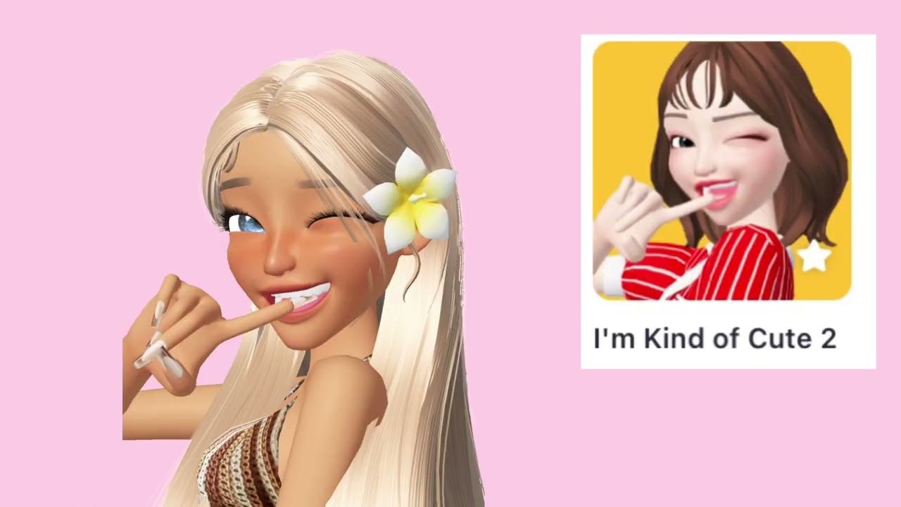 Cute aesthetic zepeto poses!