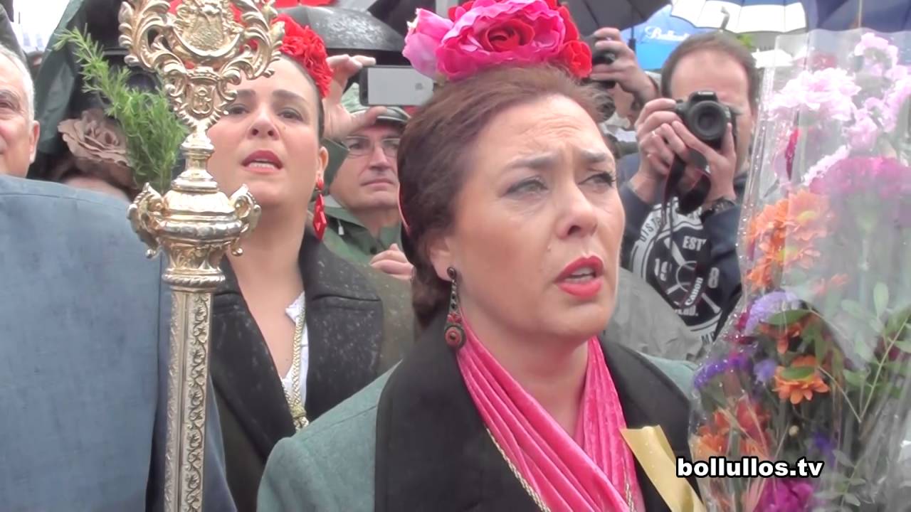 HERMANDAD DE LA PALMA A SU PASO POR BOLLULLOS