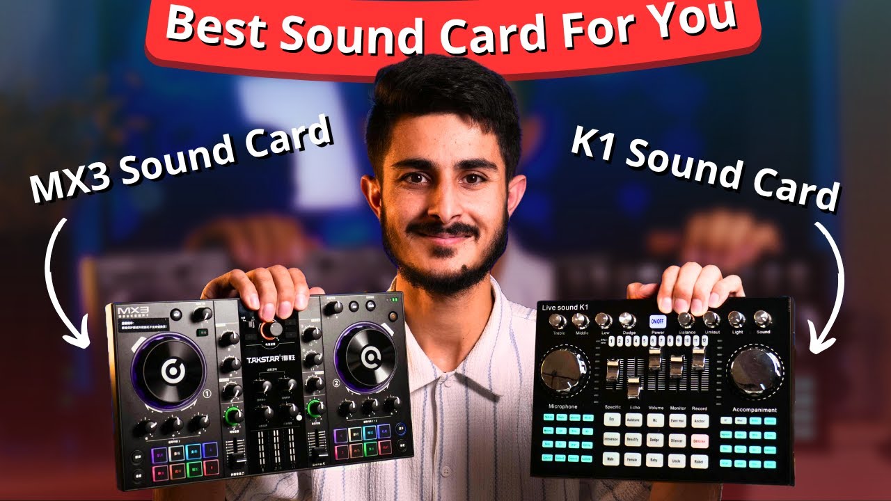 Best Budget Sound Card For Full Studio Setup (K1 vs MX3) | Hindi/Urdu