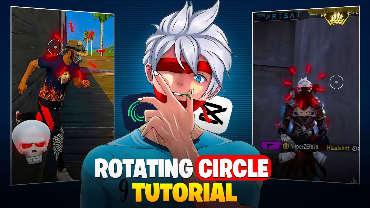 Red Circle Effect ⭕ Tutorial In Capcut Like @BONEX4_FF @ZeroxFF 