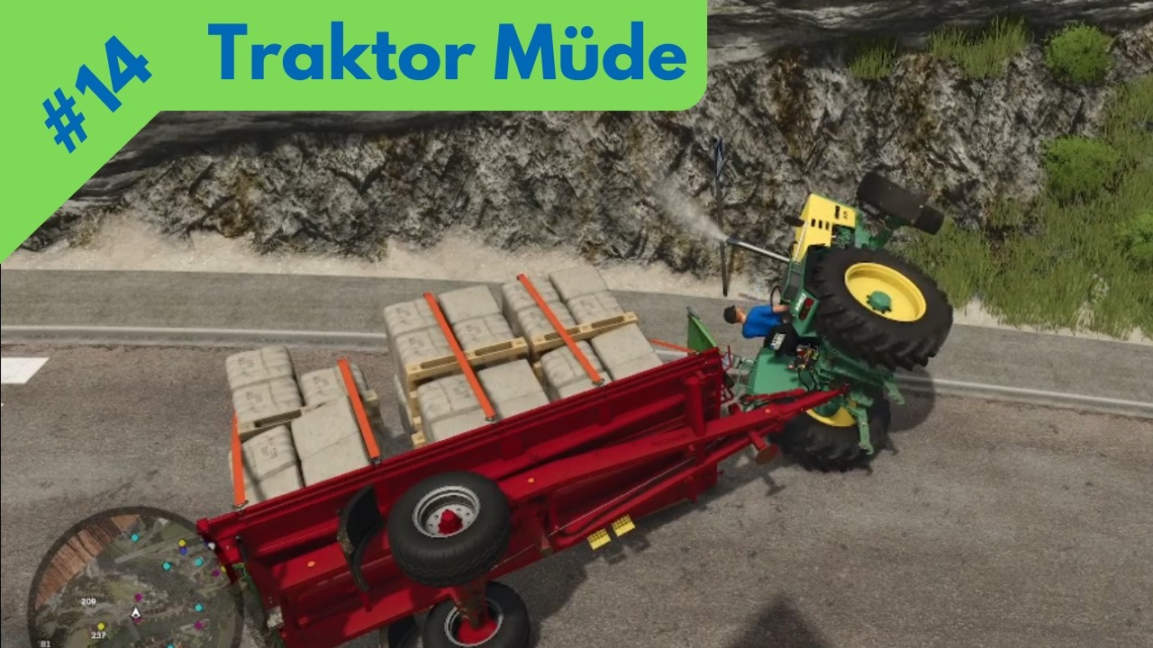 LS25 🚜 Wollverkauf – aber der Traktor möchte lieber schlafen #14 🚜 Hof in Geistal