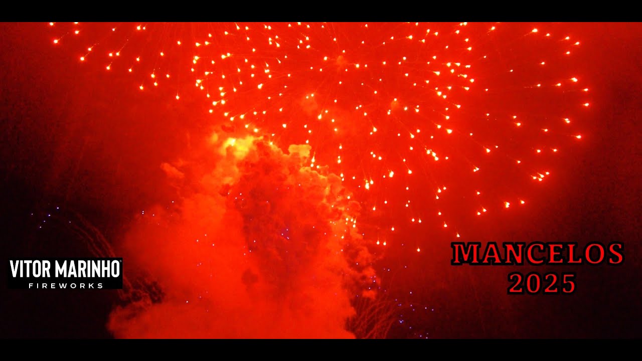 Espetacular remate final de fogo em Mancelos 2025