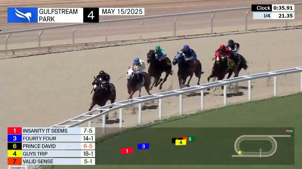 Gulfstream Park Carrera 4 - 15 de Mayo 205