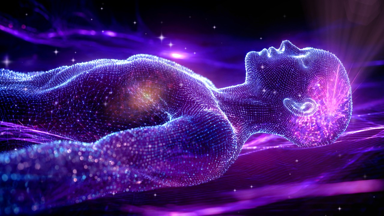 852Hz Holographic Energy Flow | Stop Overthinking & Anxiety |  Deep Sleep Music