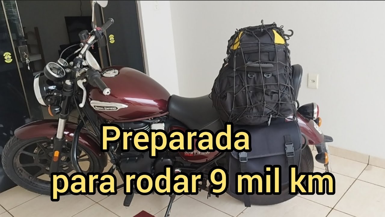 Acampando em uma grande viagem com a meteor 350