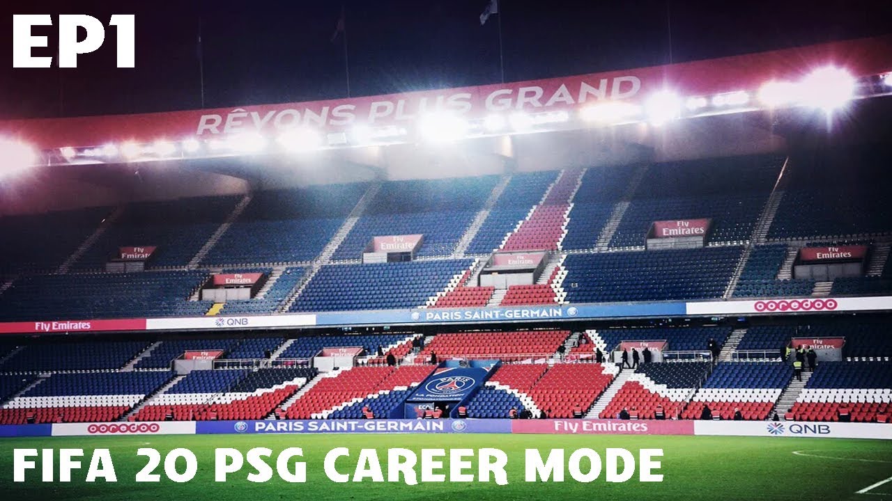 FIFA 20 PSG CAREER MODE EP1 - PRE-SEASON + FRENCH SUPER CUP!