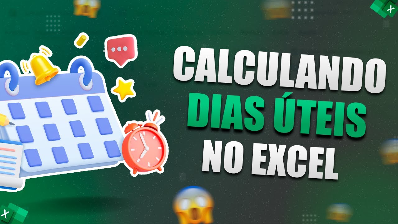 Como Calcular Dias Uteis no Excel (EXCLUINDO FERIADOS)!