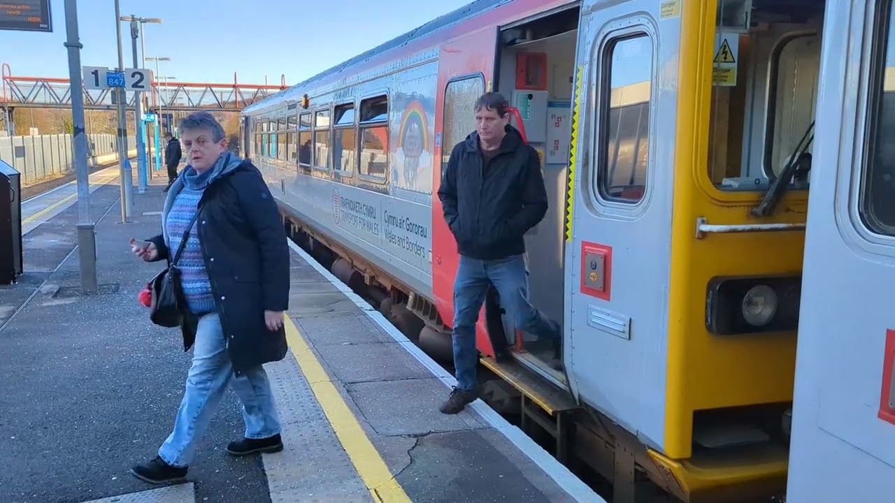 Caerphilly Station. Wales.