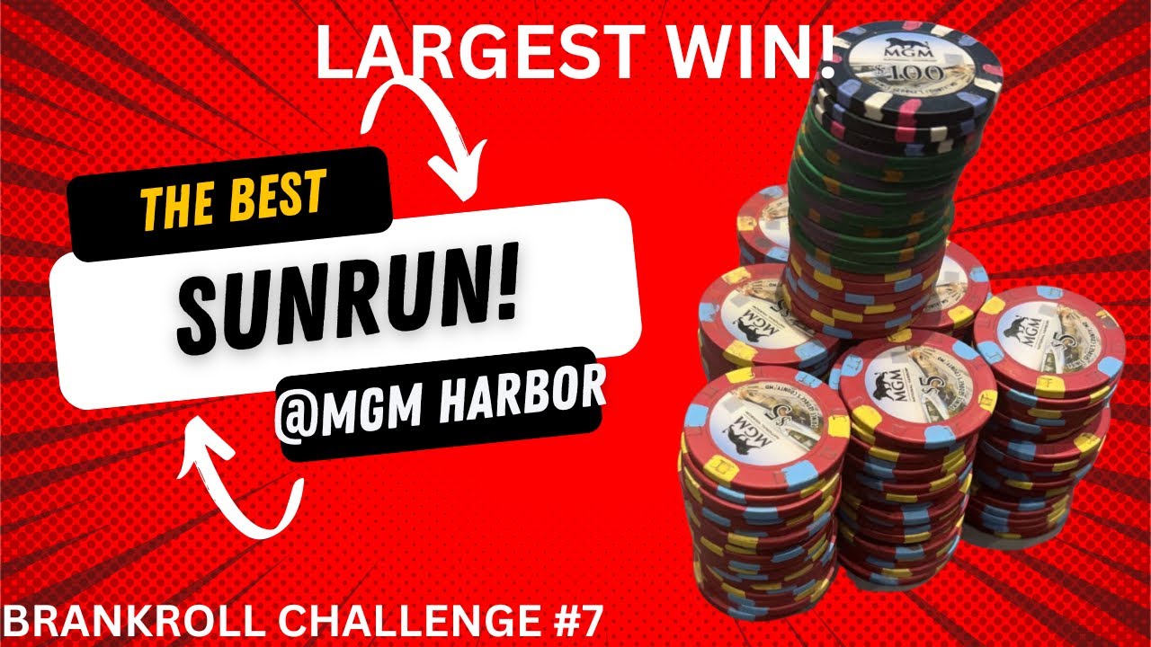 INSANE SUN RUN! @MGM National Harbor! Biggest Win of the Poker VLOG