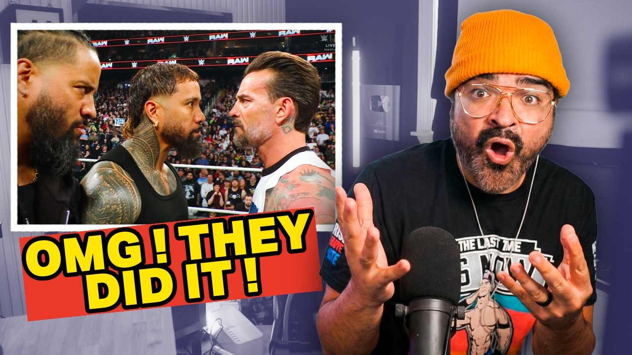 CM PUNK BRINGS OUT THE BLOODLINE ON MONDAY NIGHT RAW
