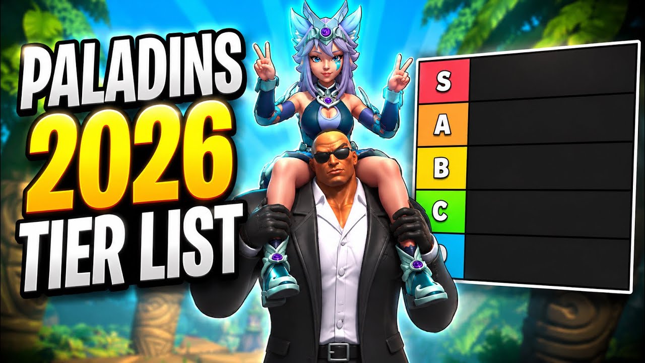 PALADINS 2026 TIER LIST (MY OPINION)