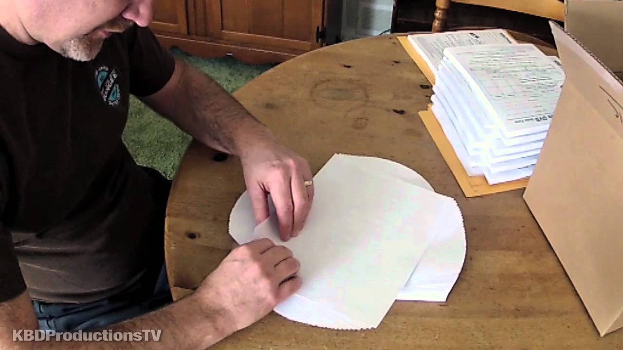 Comptage de papier simplifi&eacute;