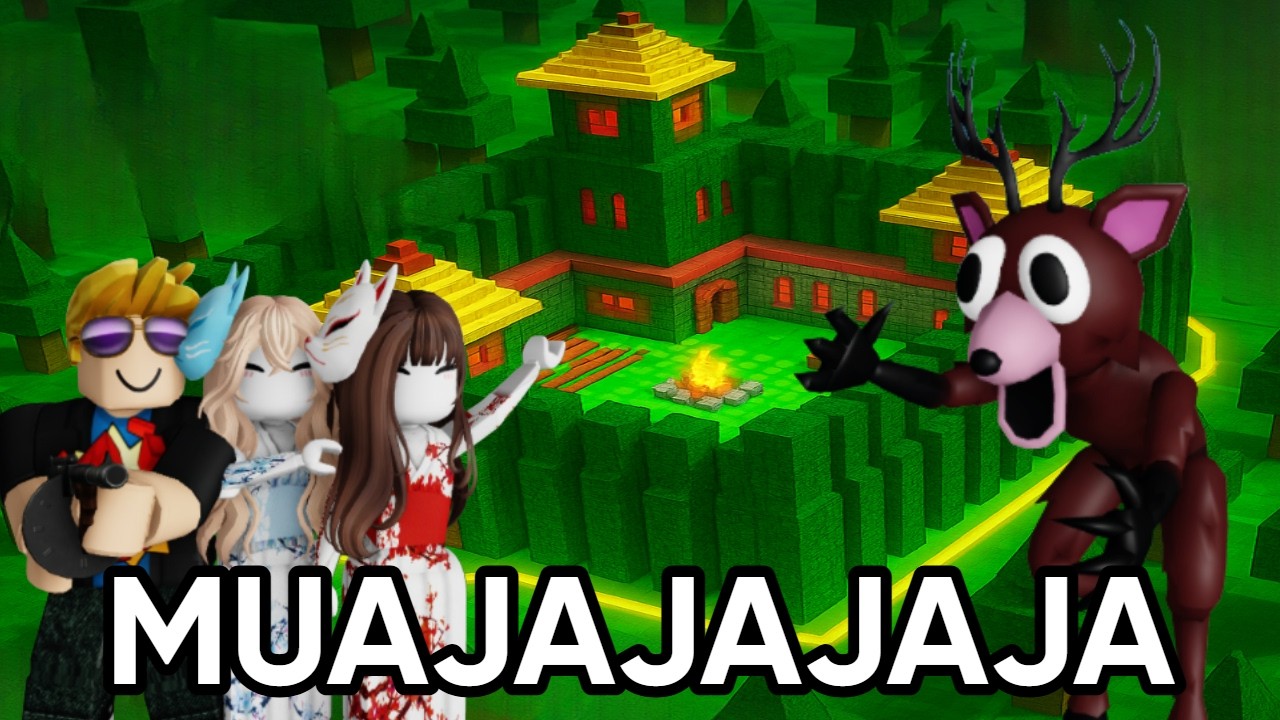 CONTRUIMOS una MEGA BASE CERCA del CIERVO en 99 NOCHES en el BOSQUE!! 🔪💀