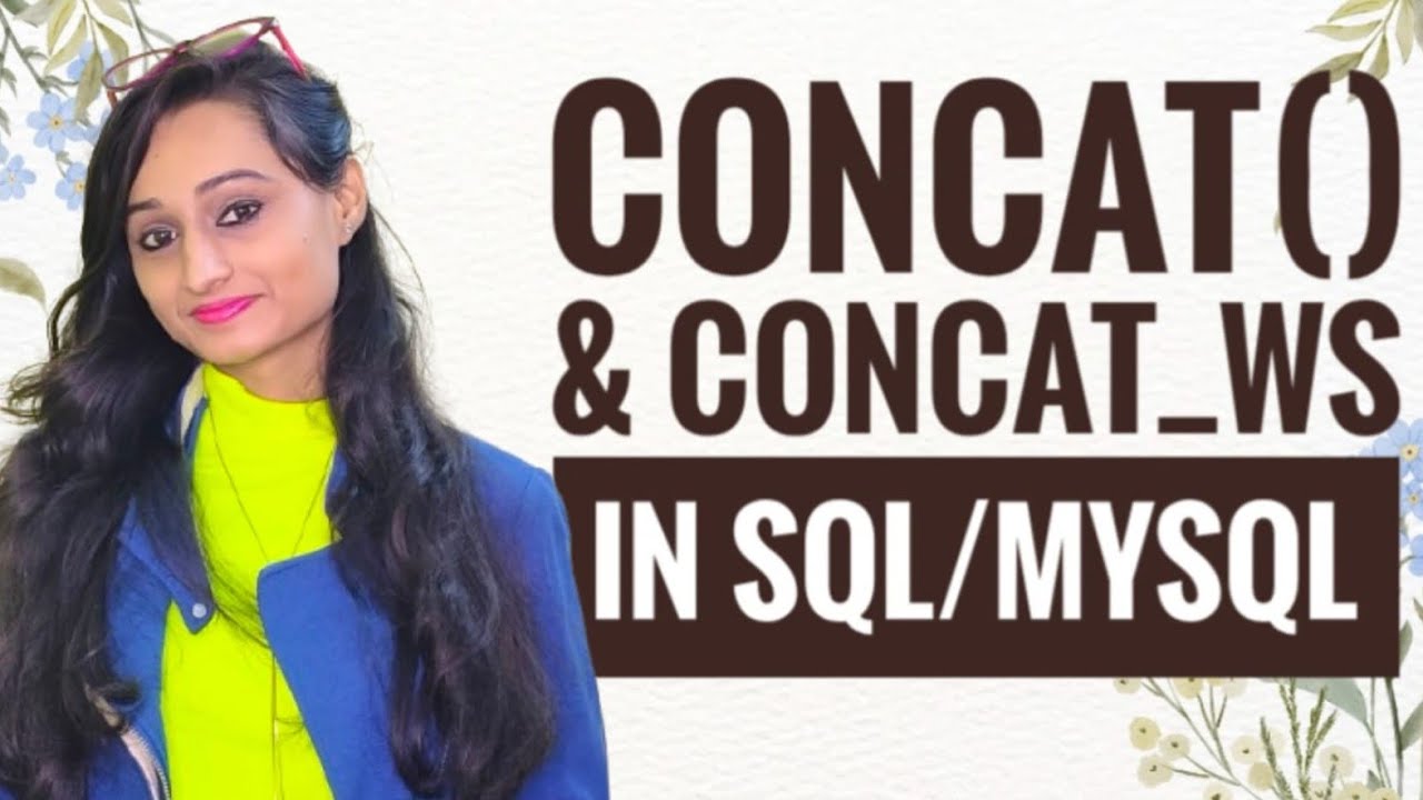 Строковые функции CONCAT() и CONCAT_WS в SQL/MySQL || Серия уроков по MySQL || Код с Нехой
