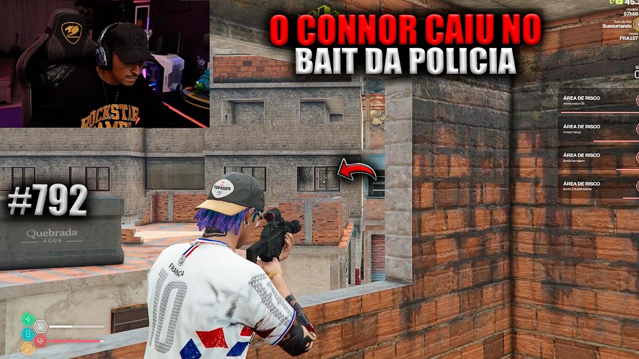 O CONNOR CAIU NO BAIT DA POLICIA! EP 792