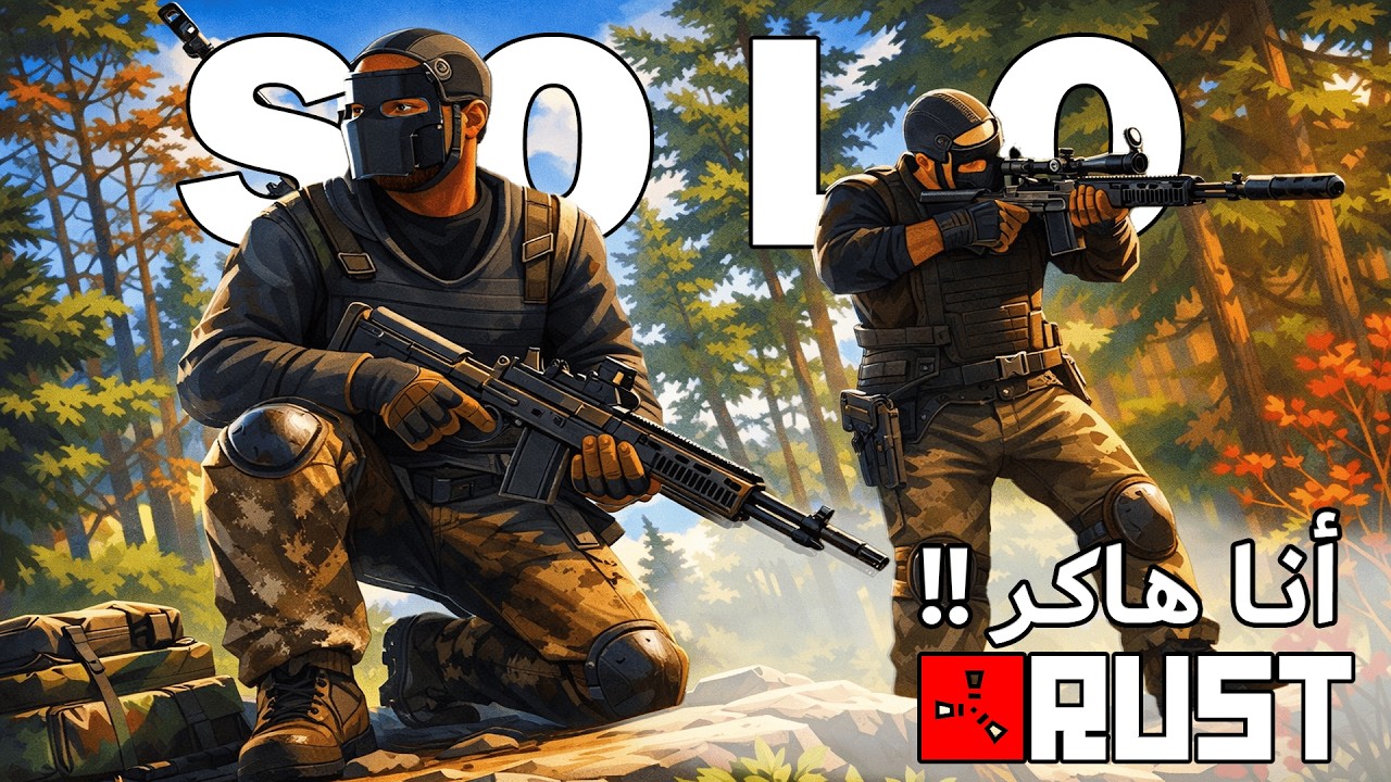 اتهموني بالغش بعد المجزرة… 😳 | RUST SOLO #1