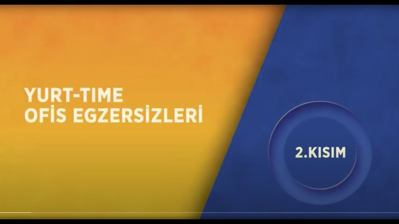 Gençlik ve Spor Bakanlığı Yurt-Time Spor Projesi