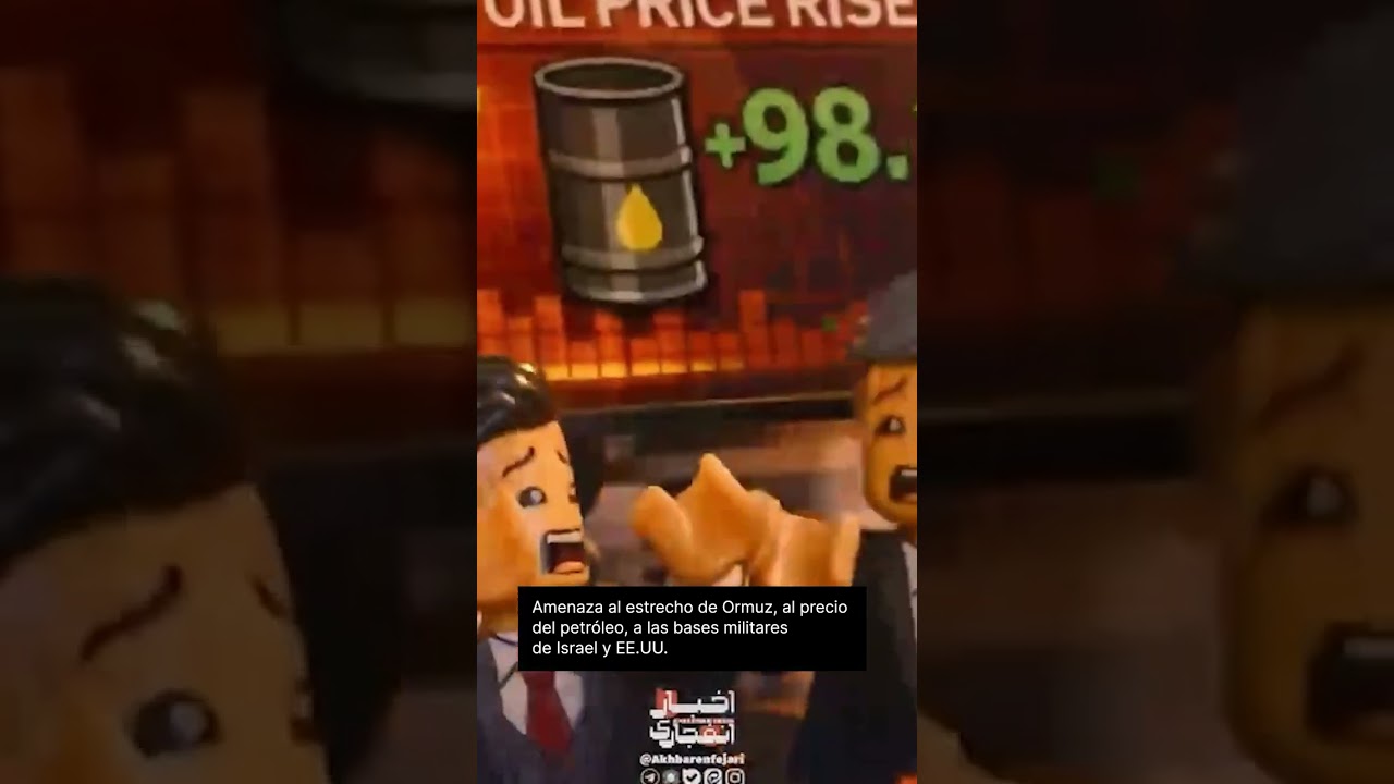 🇮🇷 IRÁN difunde en redes sociales un vídeo animación con LEGO contra ISRAEL y EE UU  🇺🇸🇮🇱