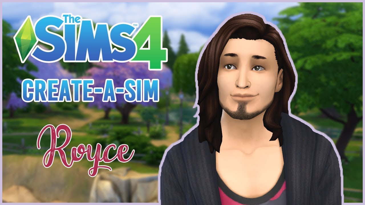 SIMS 4 // Create A Sim // Royce (No CC)