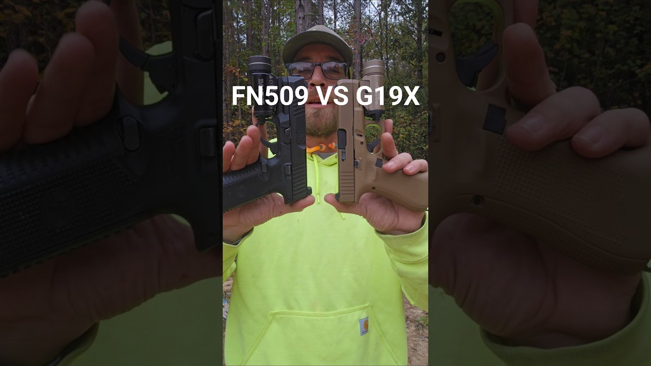 GLOCK 19X против FN 509 9MM @sammoore138 #pewpewlife #review #edc #9mmpisto