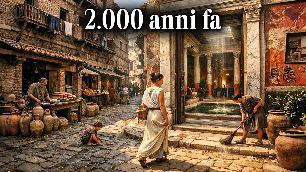 Com’erano le case nell’Antica Roma 2.000 anni fa – Documentario storico