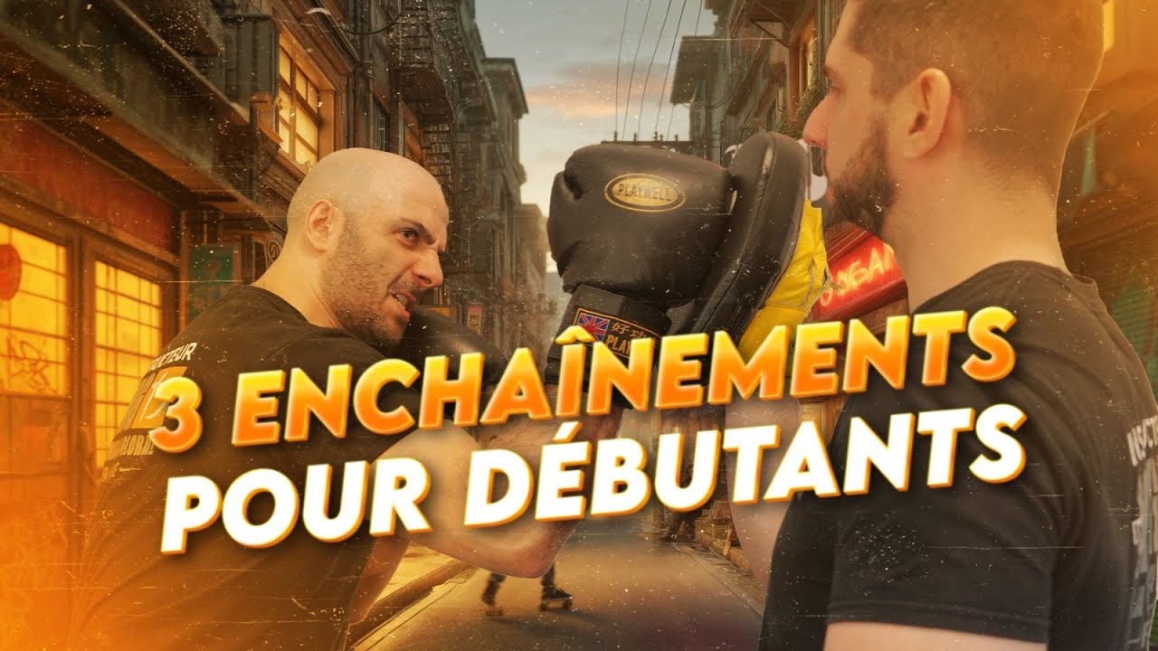 KRAV MAGA - 3 enchaînements pour débutants