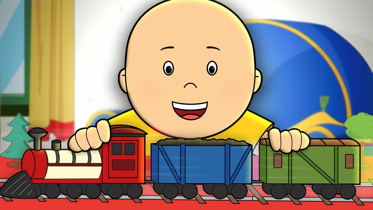 Toy Train | Caillou Cartoon