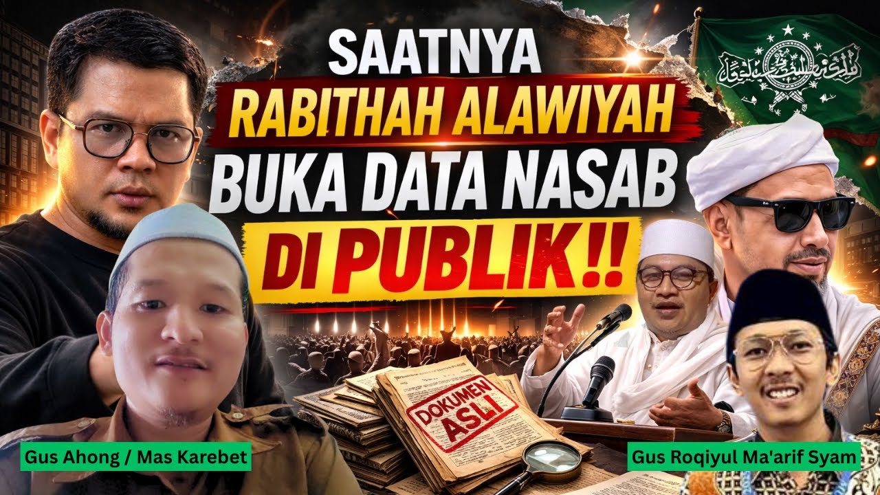 🔴[LIVE]EP#325 | BERANIKAH RABITHAH ALAWIYAH MEMBUKA DATA NASAB ASLI SECARA PUBLIK❓