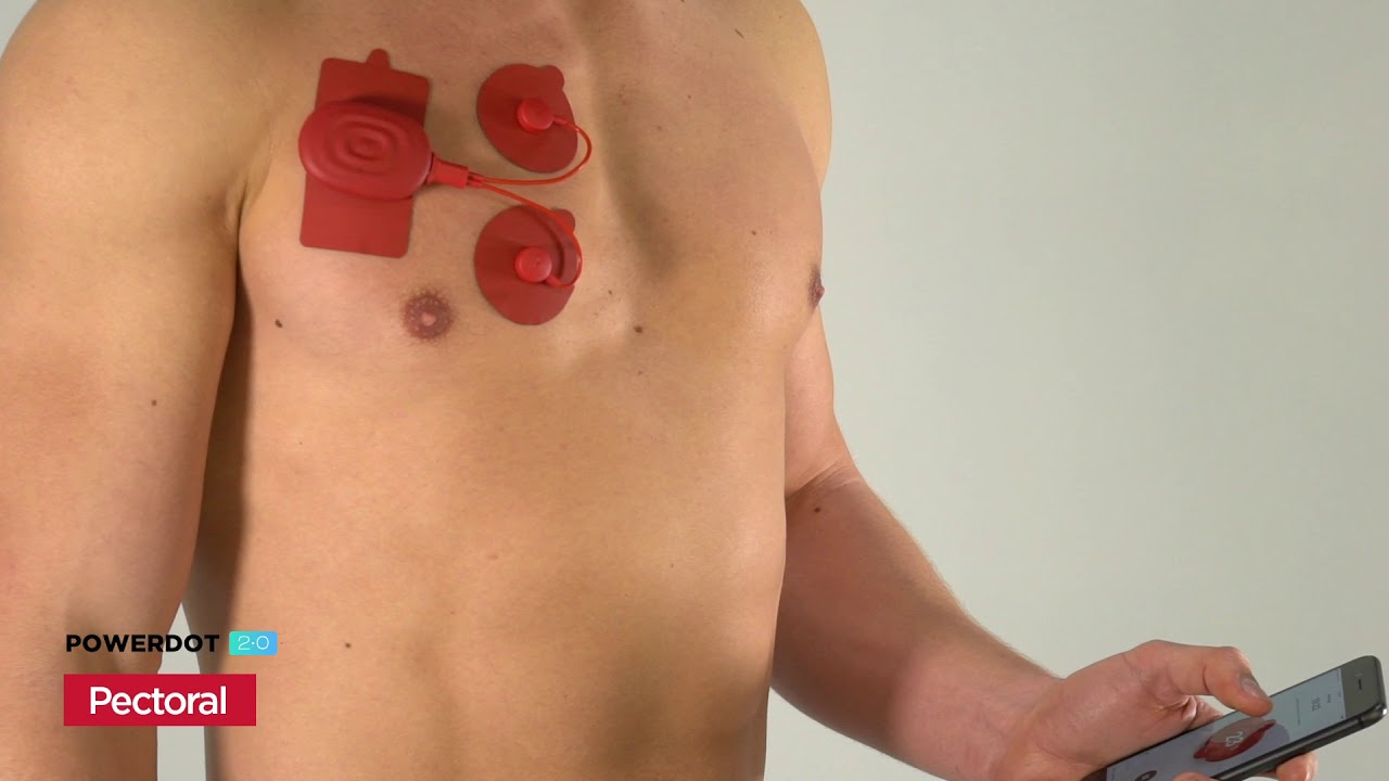 PowerDot 2.0 Placement: Pectoral