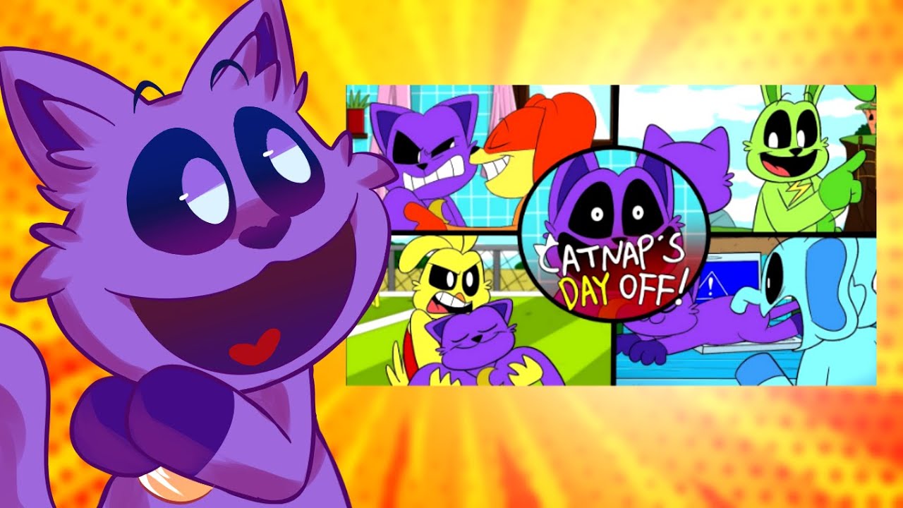 CatNap REAGE a Animação dos SMILING CRITTERS de Poppy Playtime Chapter 3!