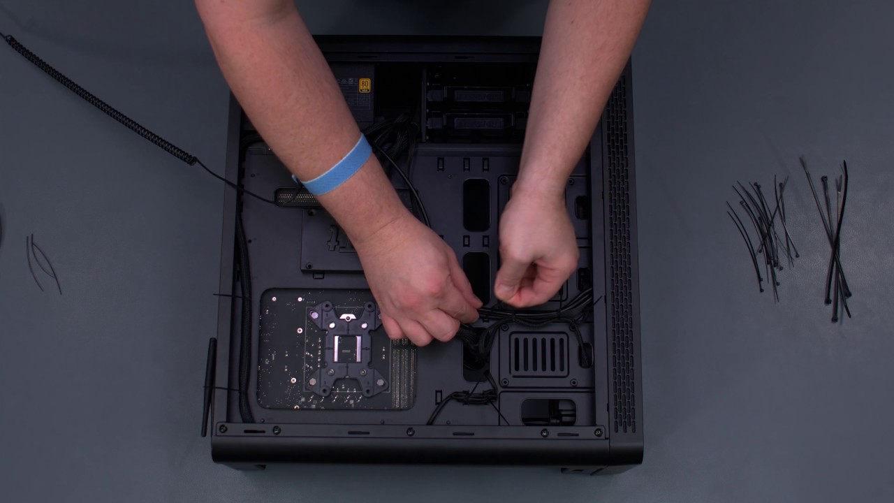 Cable Management Time Lapse - Thermaltake View 27