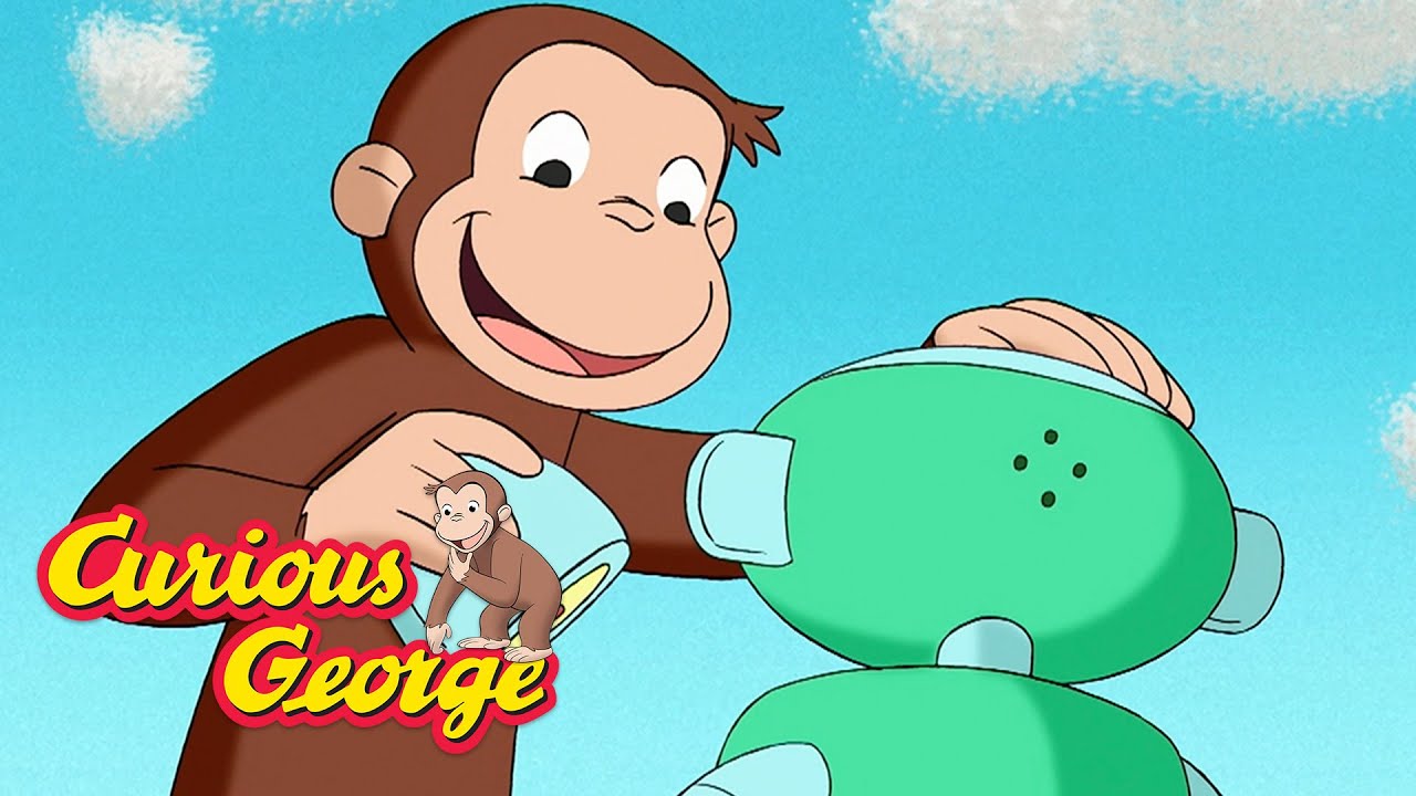 George Plays with a Robot 🐵 Curious George 🐵 1 Hour of Curious George Adventures 🐵