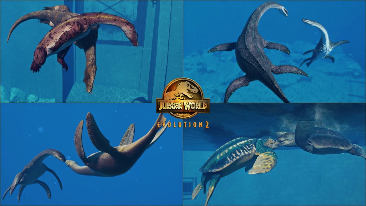 All Prehistoric Marine Species Social Interactions and Max Egg Introduction