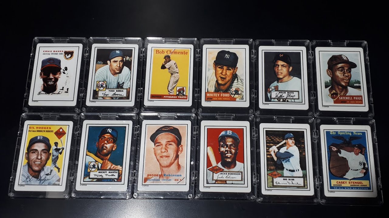 Topps Dream Team porcelain baseball cards by Hamilton Collection 1990