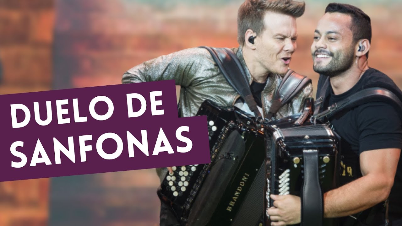 Michel Tel&oacute; protagoniza duelo de sanfona no palco do Faust&atilde;o