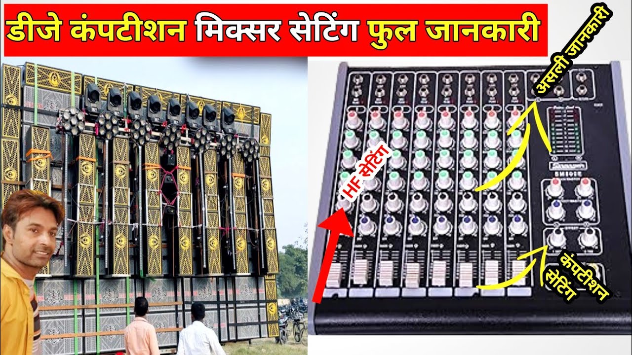 Stranger SM800E  मिक्सर फुल जानकारी dj bajane ka tarika  | dj mixer kaise chalaye