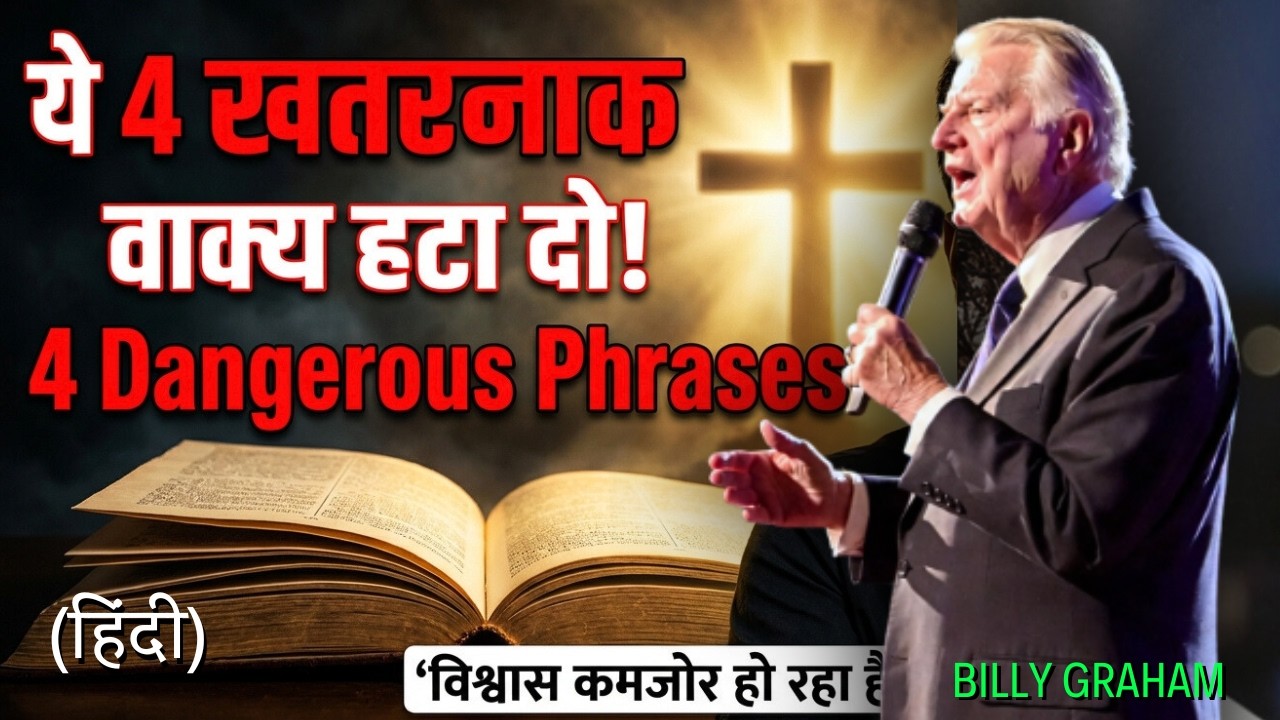 ये 4 वाक्य बोलना बंद कर दो अगर ईसाई हो! विश्वास कमजोर हो रहा है