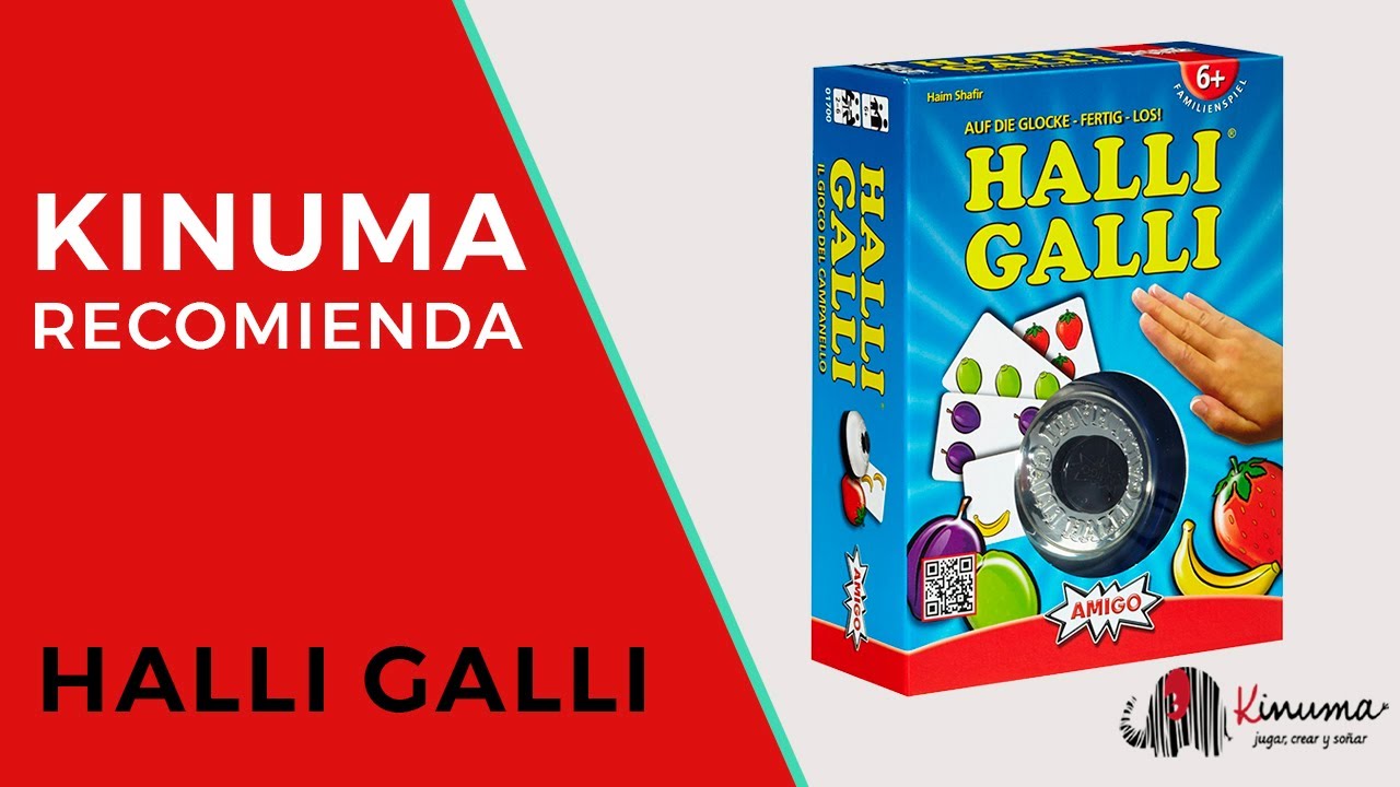 ¿Cómo se juega al HALLI GALLI? || Kinuma Recomienda