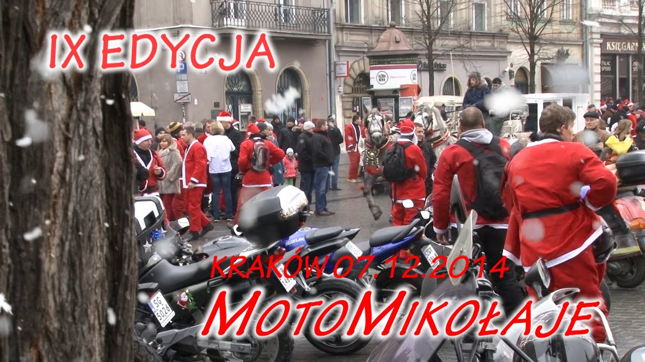 MotoMikołaje (KRAKÓW 07.12.2014) MARSIK'S TV