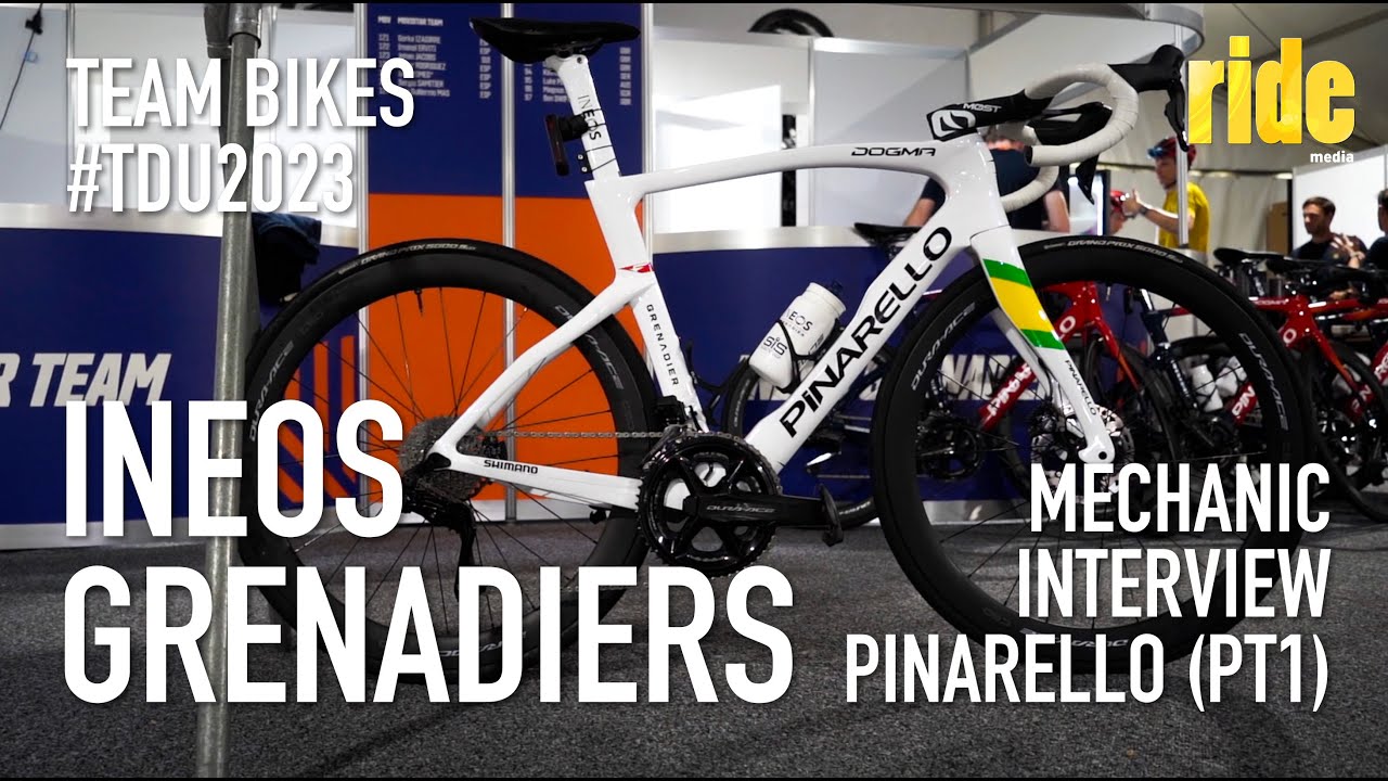 Pro Team Bikes 2023: Ineos Grenadiers mechanic interview, pt1 Ryan Bonser  – Plapp’s preferences