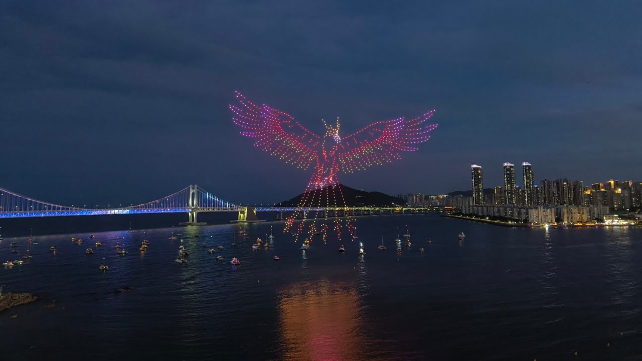 [4K풀버전] 2025.07.12 광안리M드론쇼(마법의 성) #droneshow #drone #광안리m드론라이트쇼 #광안리해수욕장 