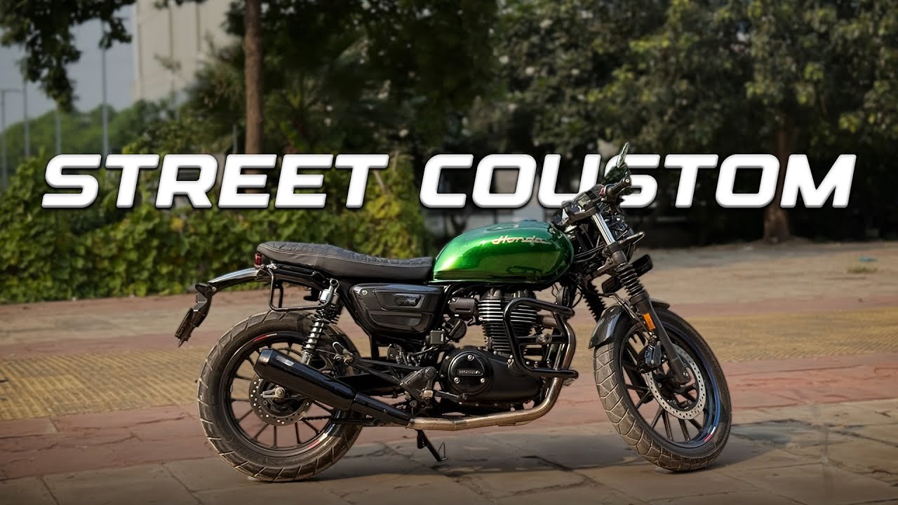 Honda CB350RS: Custom Wrap 🚀Cafe Racer Modification!
