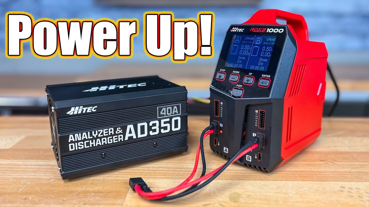 High-Power RC Battery Charger! Hitec RDX2 1000 Overview