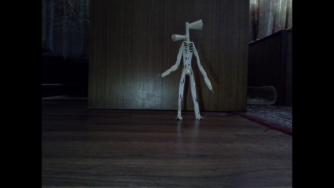 How to make a siren head action figure. (Paper Edition)
