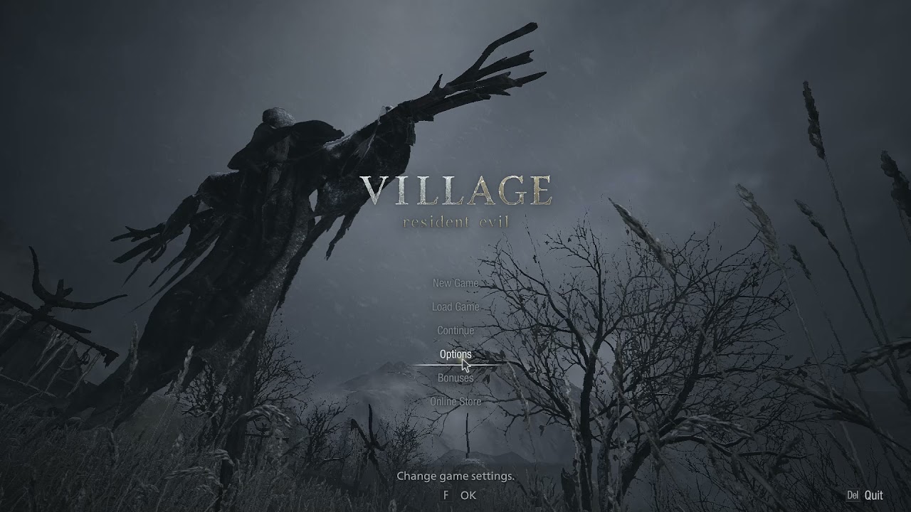 Resident Evil  Village PC display issues