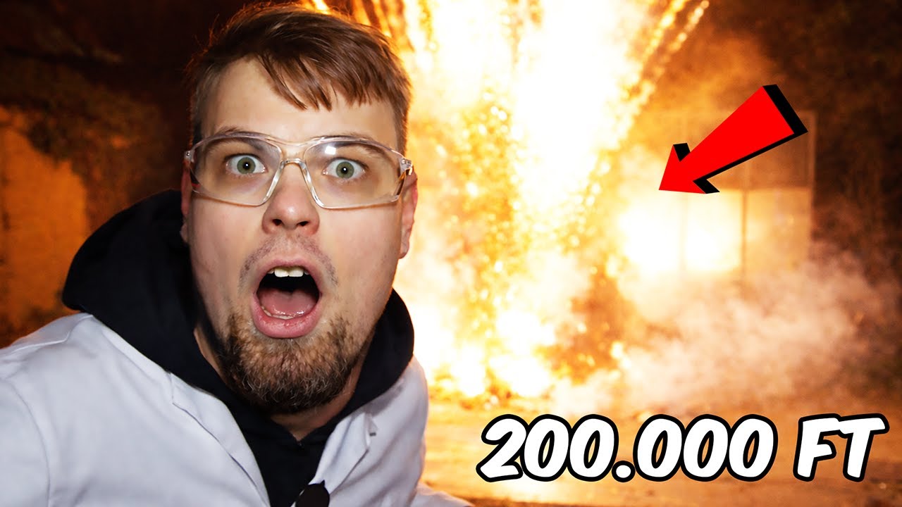 200.000 FT ÉRTÉKBEN TŰZIJÁTÉK ROBBANTÁS!😨 2025