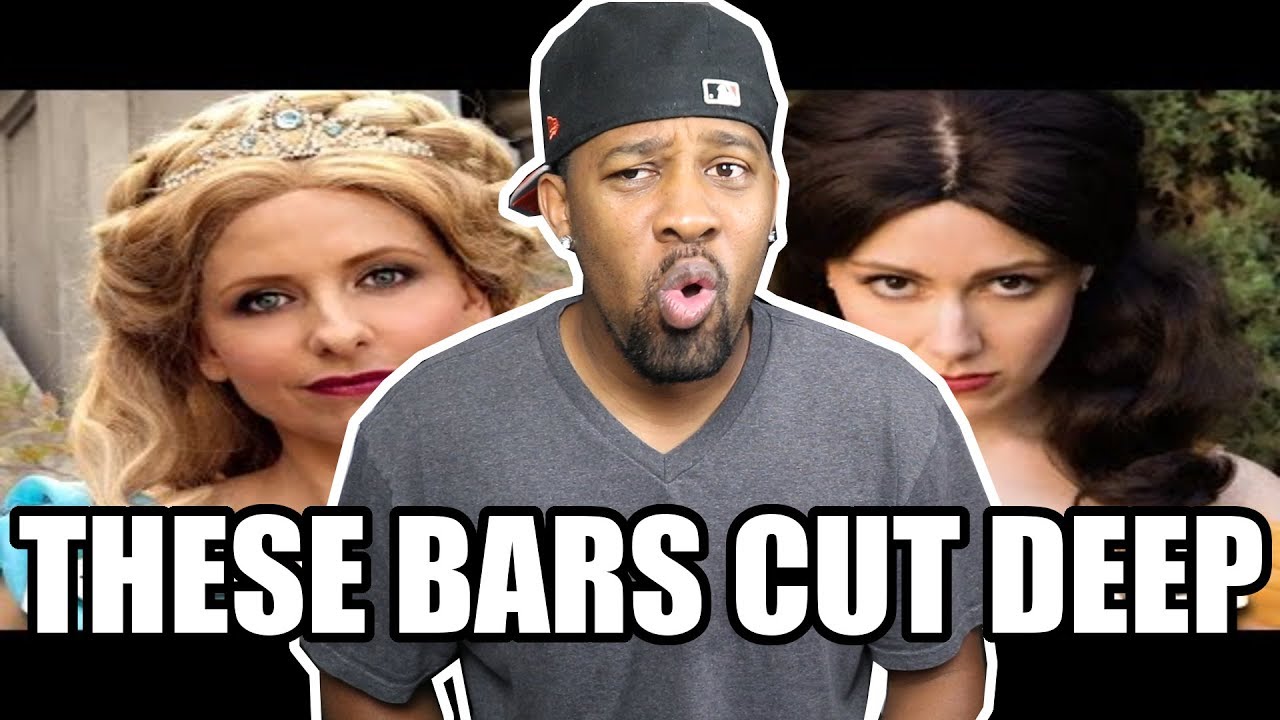 [ REACTION ] CINDERELLA vs BELLE: Princess Rap Battle (Sarah Michelle Gellar & Whitney Avalon)