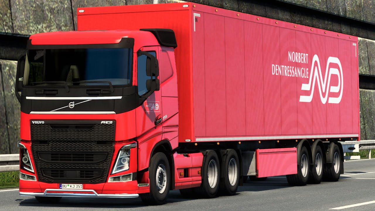 NORBERT DENTRESSANGLE PAINT JOB PACK | ETS2 MODS 1.43/1.44