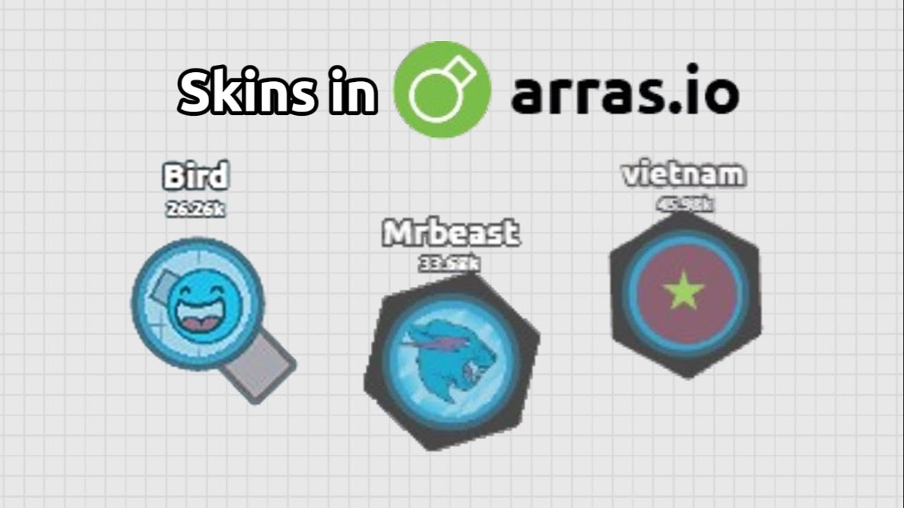 How to get skins in arras.io (new April Fools update)