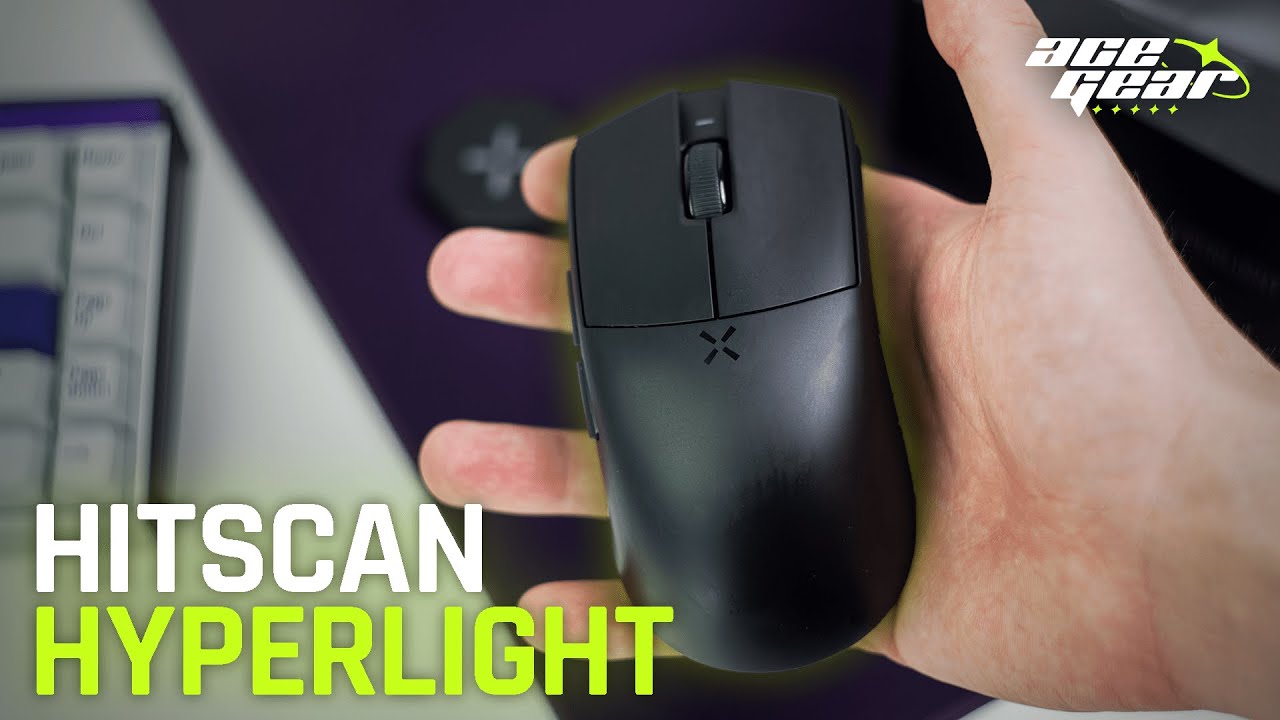 NAJLEPSZA MYSZKA W 2025 ROKU?! | HITSCAN HYPERLIGHT